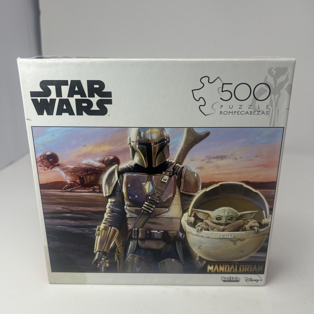 NEW Star Wars Mandalorian This is The Way 500 Pc Jigsaw Puzzle Buffalo Disney